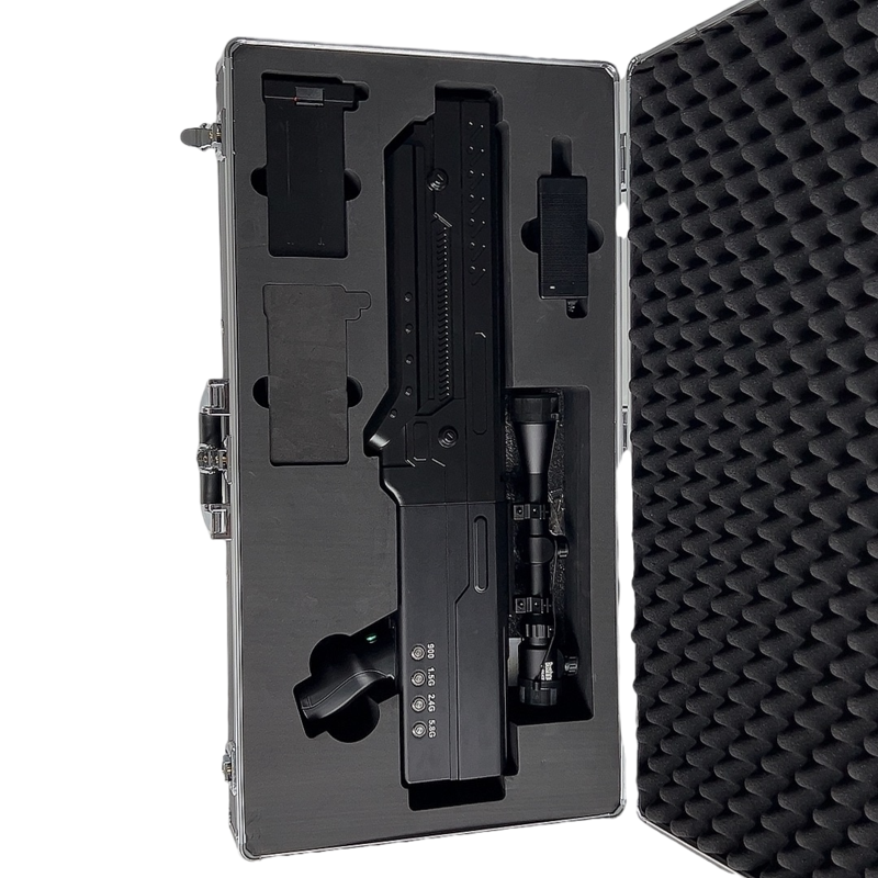  四会手持便携式枪型低空防御反制四通道B型